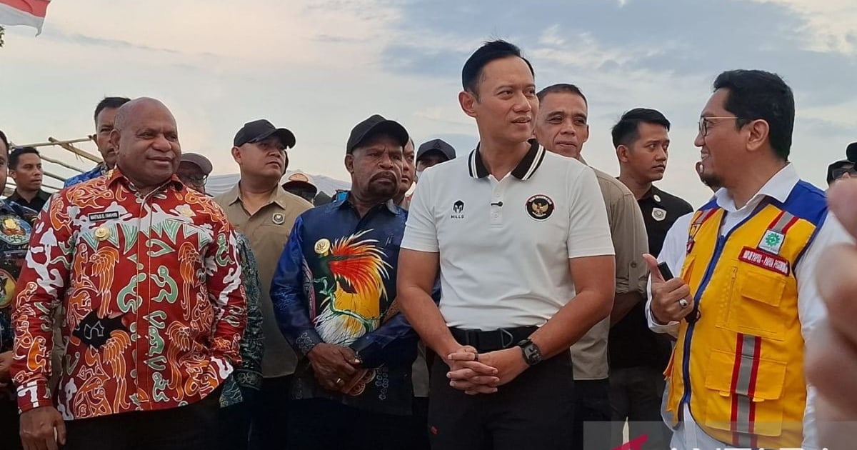 AHY Minta Semua Pihak Kawal Pembangunan Sekolah Rakyat di Papua