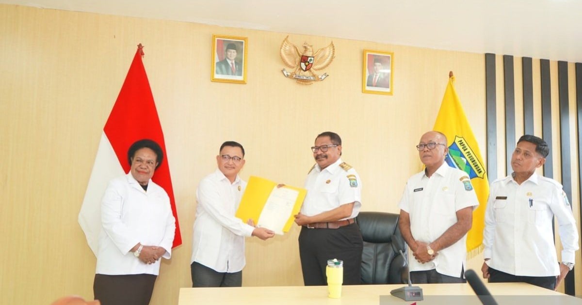 BPN Serahkan Sertifikat Tanah KIPP Seluas 72,5 Hektare ke Pemprov Papua Pegunungan