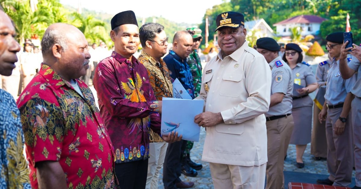 Gubernur Papua Dorong Layanan Pertanahan Jangkau Pelosok