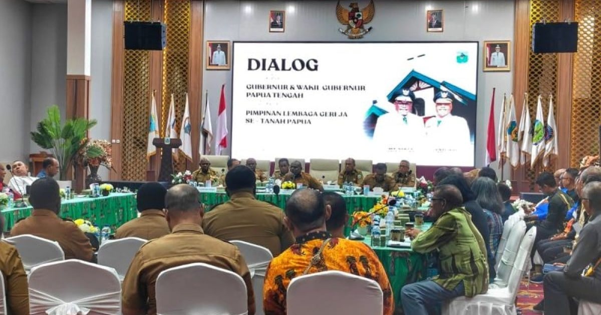 Gubernur Papua Tengah Jadikan Masukan Gereja Bahan Rumuskan Kebijakan