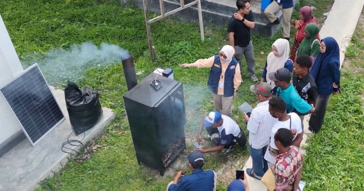 Inovasi TEP Pangkas Waktu Pengeringan Pala di Fakfak