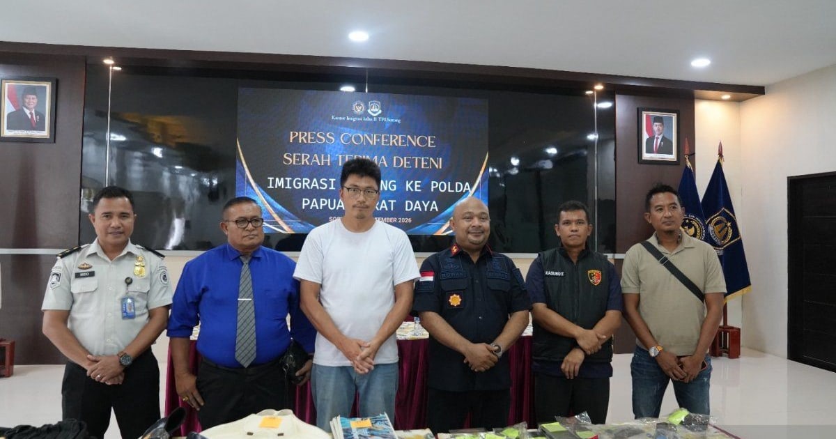 Kasus Penyu di Raja Ampat, WNA Tiongkok dan Tombak Diserahkan ke Polisi