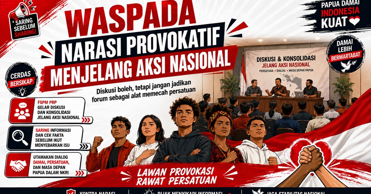 Konsolidasi Menjelang Aksi KNPB Perlu Mengutamakan Fakta dan Dialog Damai