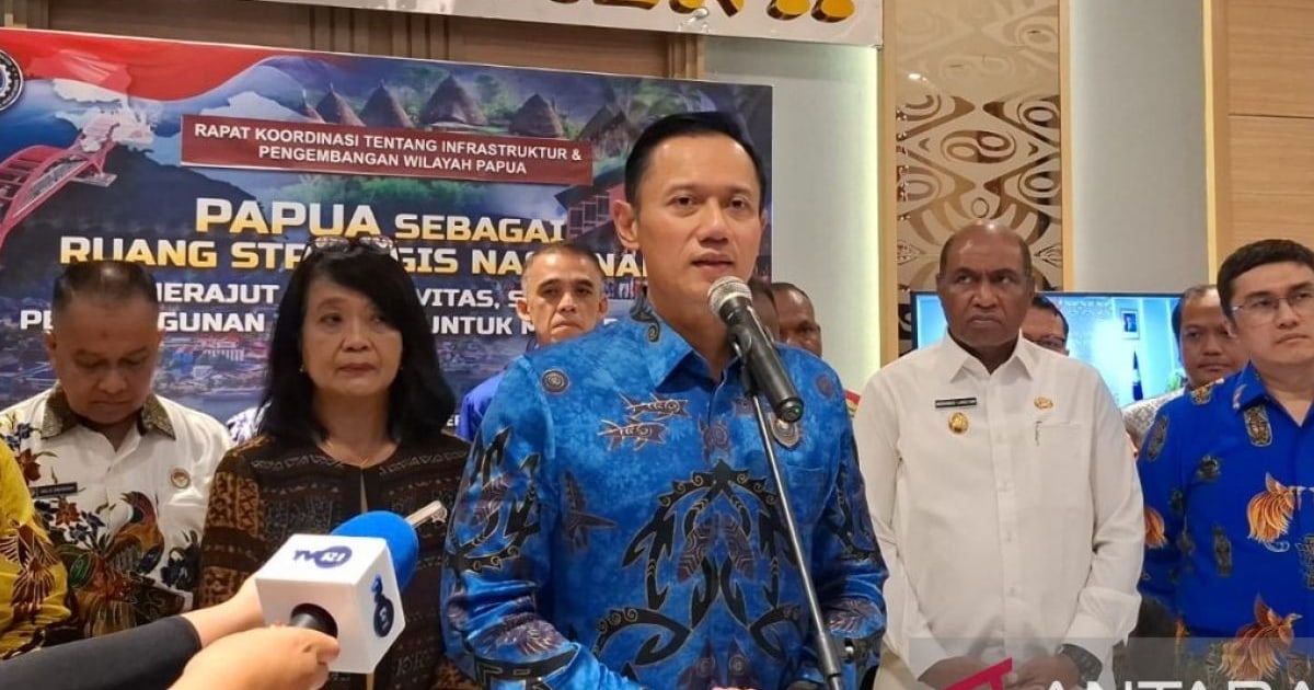 Menko AHY Minta Stabilitas Keamanan Papua Terus Dijaga