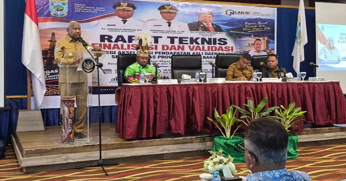 Papua Barat Akselerasi Perolehan PI 10 Persen dari Produksi Migas