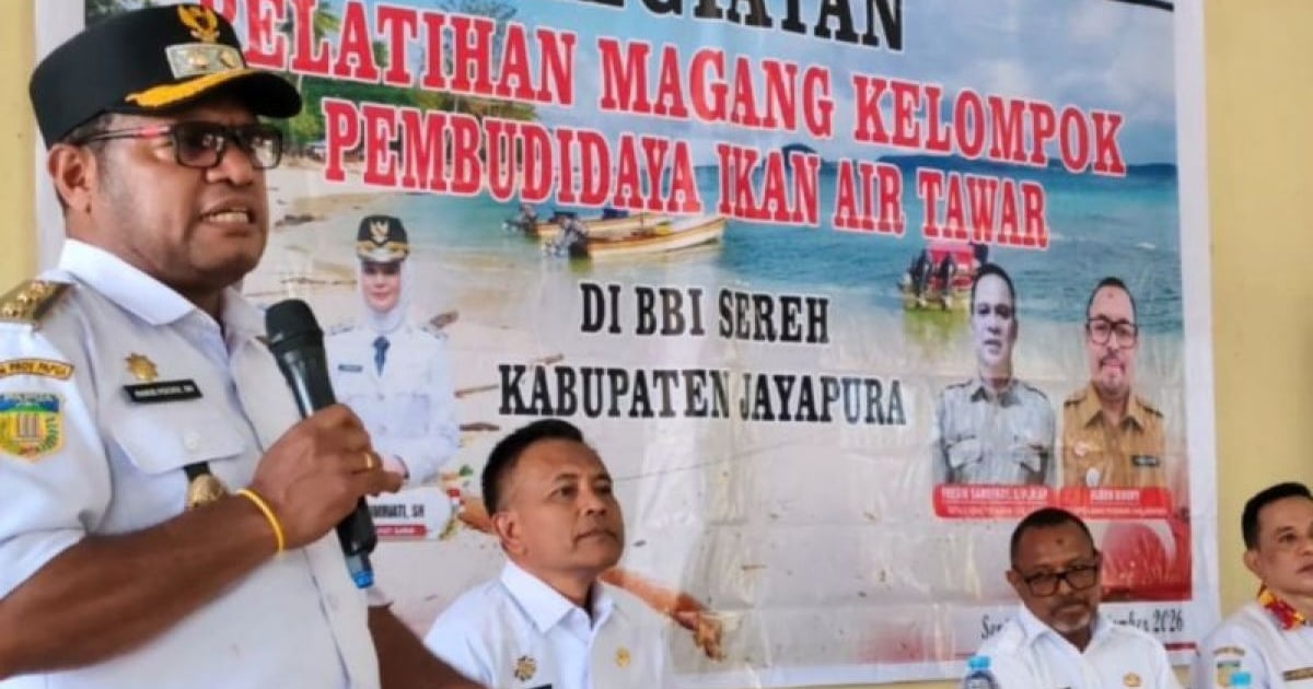 Pemkab Jayapura Sebut Budidaya Ikan Air Tawar Perkuat Ketahanan Pangan
