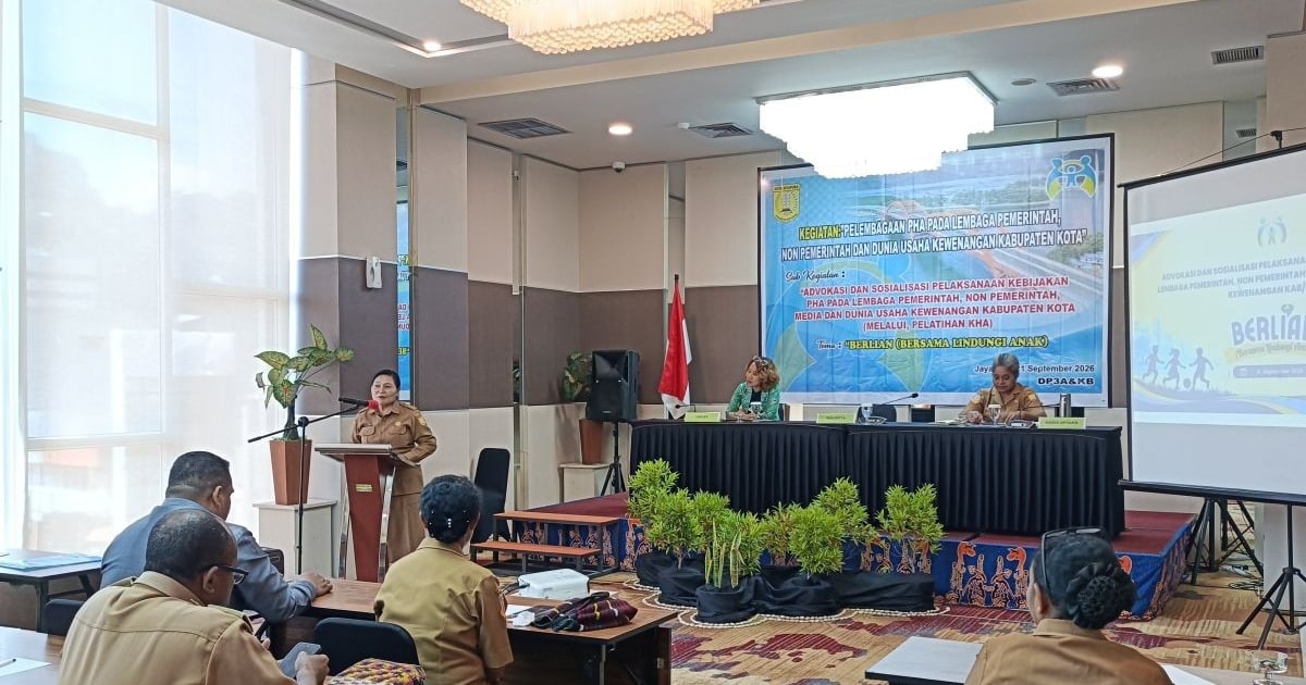 Pemkot Jayapura Ajak Semua Pihak Berkontribusi pada Perkembangan Anak