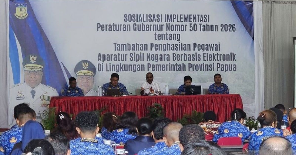 Pemprov Papua Sebut Penerapan TPP Elektronik Dorong Kedisiplinan ASN